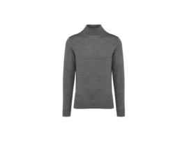 Camisola para Homem KARIBAN PREMIUM (M - Cinzento)
