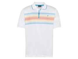 Polo para Golf GOLFINO (Homem - Branco - XL)