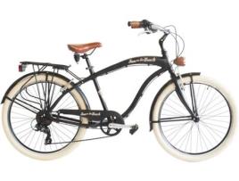 Bicicleta VIA VENETO Vv790M Cruiser Preto (47)