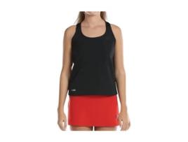 Top para Padel de Mulher BULLPADEL (L - Preto)