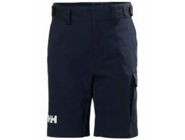 Calções de Alpinismo para Criança Unissexo HELLY HANSEN (16 Anos - Azul)