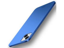 Capa TPU MOFI superfície fosca azul para iPhone 13 6.1