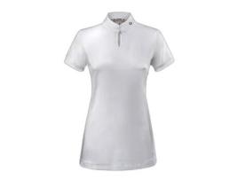 Polo para Mulher de Equitação EQODE (S - Branco)