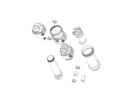 Corpo amortecedor ROCKSHOX Debon Air Monarch B1 (Plus, Rl, Xx), C1 (R,Rt,Rt3),D1 (Rt3)