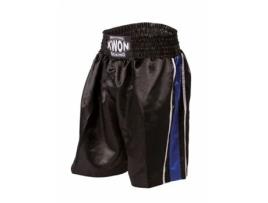 Calções Unissexo de Boxe KWON PROFESSIONAL BOXING (2XL - Poliéster - Preto)