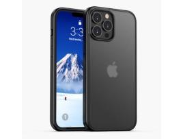Capa TPU IPAKY preto à prova de choque para iPhone 13 Pro 6.1