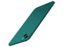 Capa TPU MOFI pára-quedas verde para iPhone 13 mini 5.4