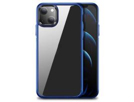 Capa TPU X-LEVEL anticolisão azul de quatro cantos para iPhone 13 6.1