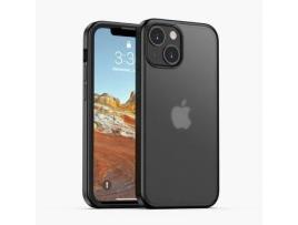 Capa TPU IPAKY fino, preto híbrido para iPhone 13 mini 5.4