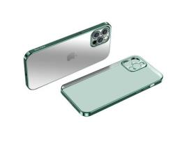 Capa TPU SULADA verde galvanizado para iPhone 13 Pro 6.1