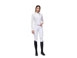 T-shirt para Mulher RG ITALY (S - Branco)