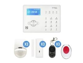 Kit de Alarme Doméstico Rtc 14 com Painel Táctil IPROTECT EVOLUTION