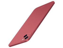 Capa TPU MOFI à prova de choque, vermelho para iPhone 13 6.1