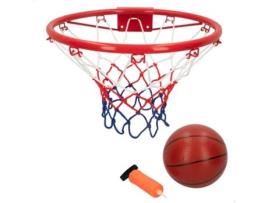 Cesta De Basquete De Parede Com Bola e Inflador Cb Sports COLORBABY