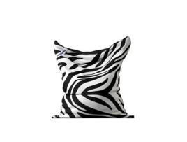 Pufe JUMBO BAG Estampado Zebra (170 x 130 x 30 cm)