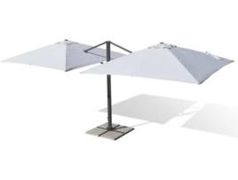Guarda-Sol de Jardim ELIOS PARASOLS Em Alumínio com Braço Duplo Bar Hotel Oslo (3x2m)
