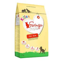 Feringa ração 6 kg ou 6,5 kg em promoção: até 1,5 kg grátis! - Kitten com peru (5 kg + 1,5 kg)