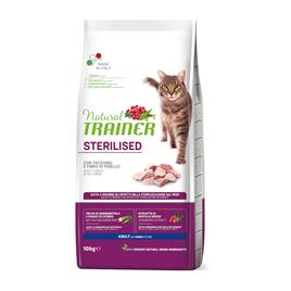 Trainer Natural Sterilised com carne branca - 10 kg