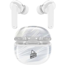 MUSIC SOUND Auriculares True Wireless Fantasy, Bluetooth, Branco com Caixa de Carregamento