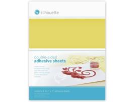 Papel Criativo SILHOUETTE MEDIA-ADHESIVE Dupla Face