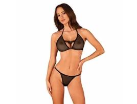Conjunto de Lingerie Obsessive Celia Noir - M/L