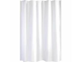 Cortina de Duche Gelco Poliéster Branco 180 x 200 cm