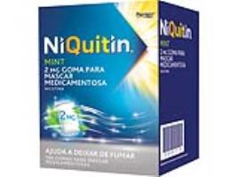 Gomas Niquitin Menta Fresca 2mg 100uni