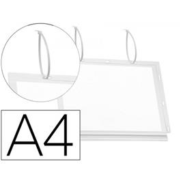 Moldura Porta Anúncios Transparente A4 5 Unidades Durable