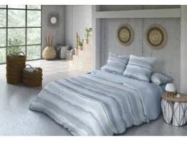 Capa Nórdica Pierre Cardin Nina 100% Algodão Azul 150 cm