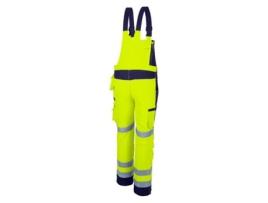 Calças de Trabalho QUALITEX WORKWEAR Pro Reflective Safety Tecido Misturado (Amarelo - Tam: 106)