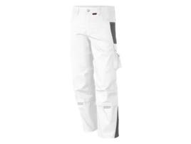 Calças de Trabalho QUALITEX WORKWEAR Pro Tecido Misturado (Branco - Tam: 64)