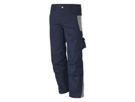 Calças de Trabalho QUALITEX WORKWEAR Pro Tecido Misturado (Azul e Cinzento - Tam: 54)