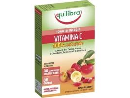 Suplemento Alimentar EQUILIBRA Vitamina C Natural (30 tabletes mastigáveis)