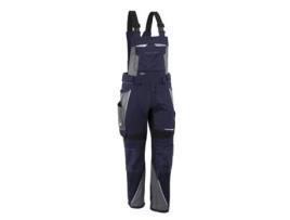 Calças de Trabalho QUALITEX WORKWEAR Iron Tecido Misturado (Azul e Cinzento - Tam: 62)