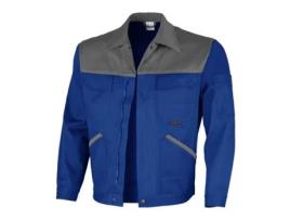 Casaco de Trabalho QUALITEX WORKWEAR Image Algodão Reforçado (Azul e Cinzento - Tam: 58)