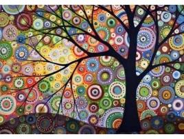 Tela FIGURED' ART Diamond Painting -  Árvore da vida  - Figured' Art Dp-091-Y (51x2,8x41 cm)