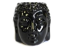 Queimador de Óleo Buda Preto 8.5X8.5 Cm
