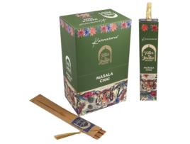 Incenso de Varas Da India Masala Chai Caixa com 12 Paus 15G