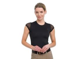 Polo para Mulher de Equitação CAVALLIERA (S - Preto)