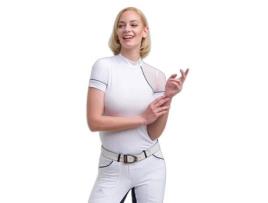 Polo para Mulher de Equitação CAVALLIERA (M - Multicor)