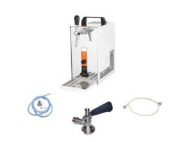 Máquina de cerveja PYGMY 25/K , feita de aço inoxidável, de 35 litros / h ICH-ZAPFE KeyKeg