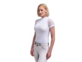 Polo para Mulher de Equitação CAVALLIERA (S - Branco)