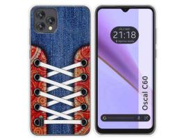 Capa para Blackview Oscal C60 TUMUNDOSMARTPHONE Desenhos Anti golpes Sapatilhas 11 Multicor
