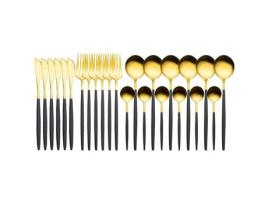 Kit de Talheres VENIYSMLIS Ouro Preto 24 Peças