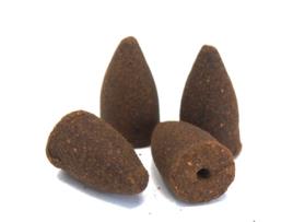 Cones de Incenso para Refluxo Aromatika Pau Santo 10 Cones 8X2.5X7 Cm