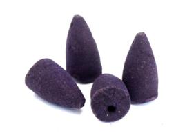 Cones Do Incenso Do Refluxo de Aromatika Lavanda 10 Cones 8X2.5X7 Cm