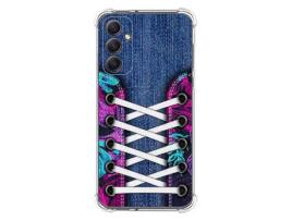 Capa para Samsung Galaxy A34 5G TUMUNDOSMARTPHONE Desenhos Anti golpes Sapatilhas 06 Multicor