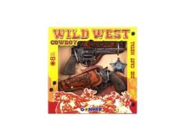 Lançador GONHER Wild-West Playset 8 Tiroteios Dois Revolveres (Idade Mínima Recomendada: 3 anos)