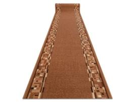 Passadeira Antideslizante DYWANY LUSZCZOW (67 x 820 cm - Poliamida - Bege)