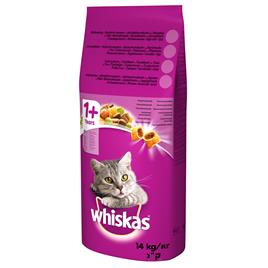 Whiskas 1+ vaca - 14 kg